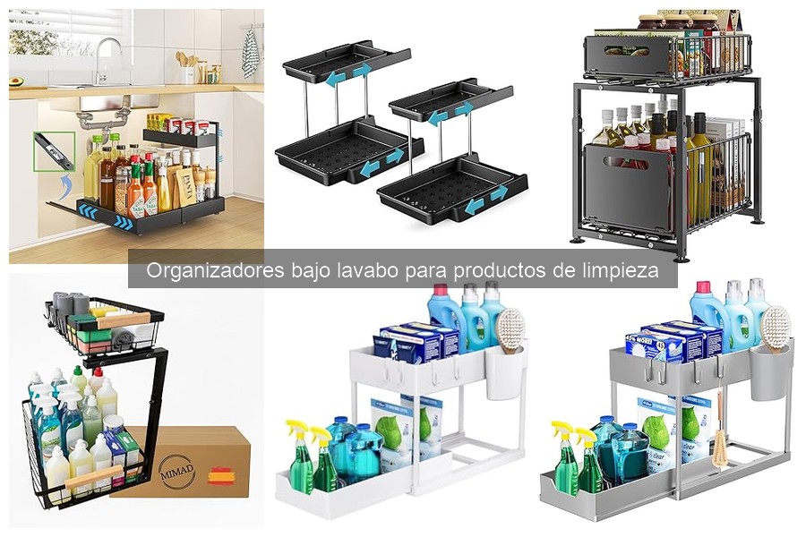 Errores comunes al instalar organizadores bajo lavabo
