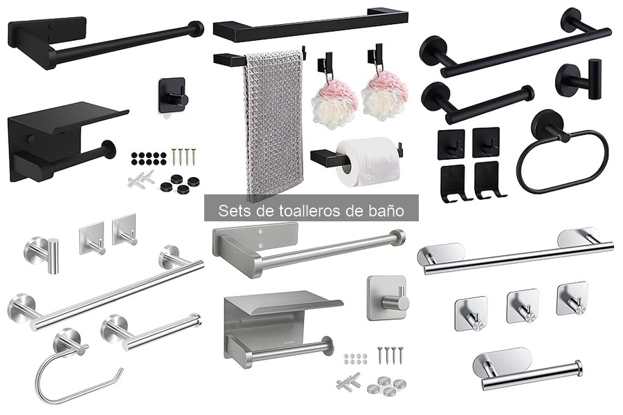 Errores comunes al instalar sets de toalleros de baño