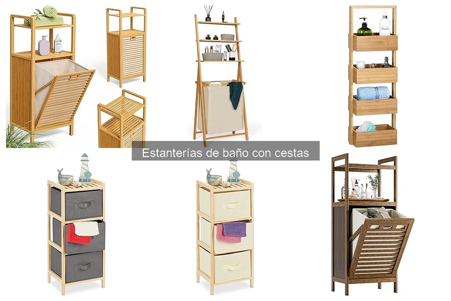 Errores comunes al usar estanterías de baño con cestas
