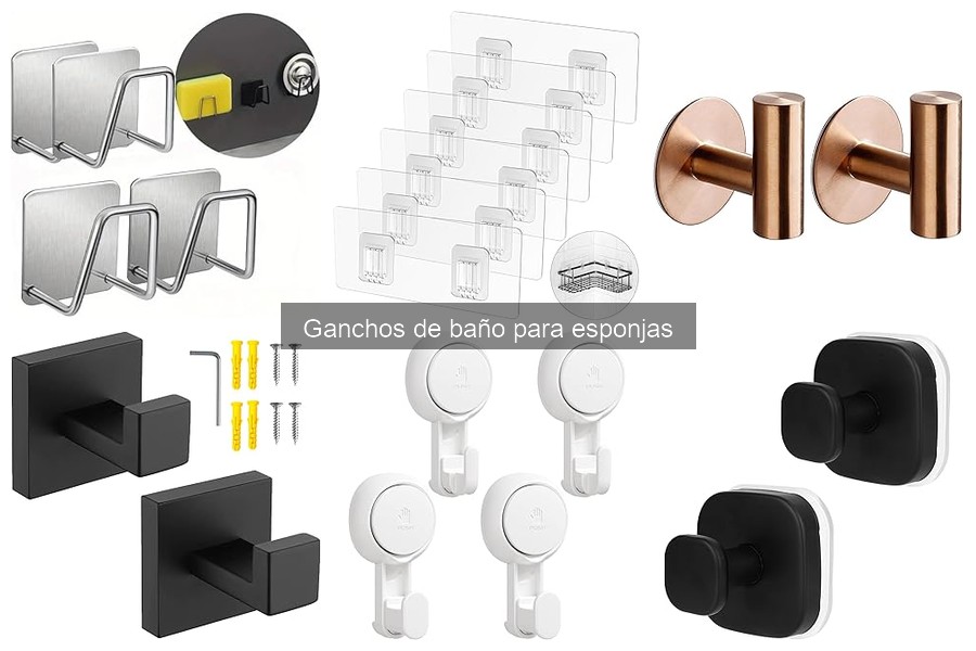 Errores comunes al usar ganchos de baño para esponjas