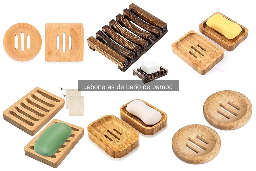 ** Errores comunes al usar jaboneras de bambú en el baño