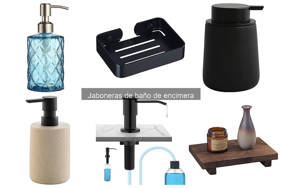 Errores comunes al usar jaboneras de baño de encimera