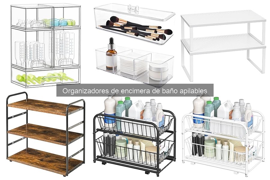 Errores comunes al usar organizadores apilables en el baño