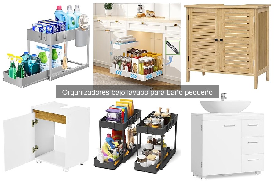 Errores comunes al usar organizadores bajo lavabo en baños pequeños