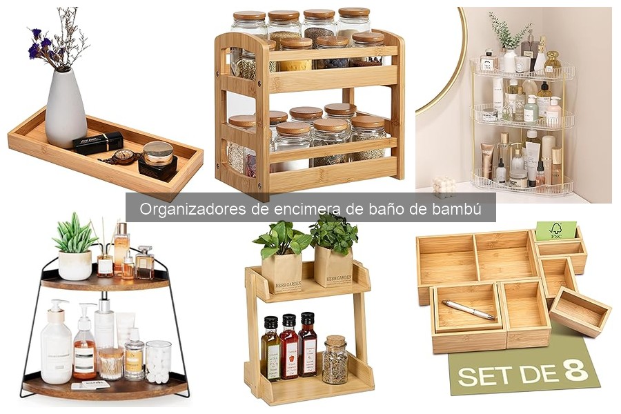 Errores comunes al usar organizadores de bambú en el baño