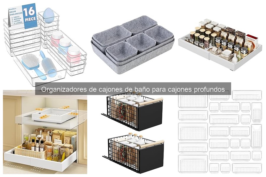 Errores comunes al usar organizadores de cajones de baño