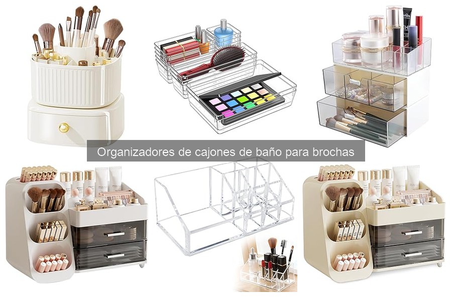 Errores comunes al usar organizadores de cajones para brochas