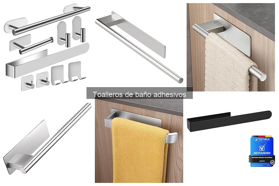 Errores comunes al usar toalleros adhesivos en el baño