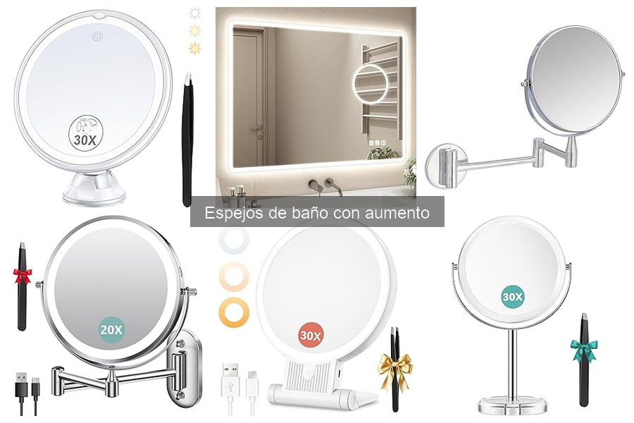 Espejos de baño con aumento: ¿realmente son útiles?