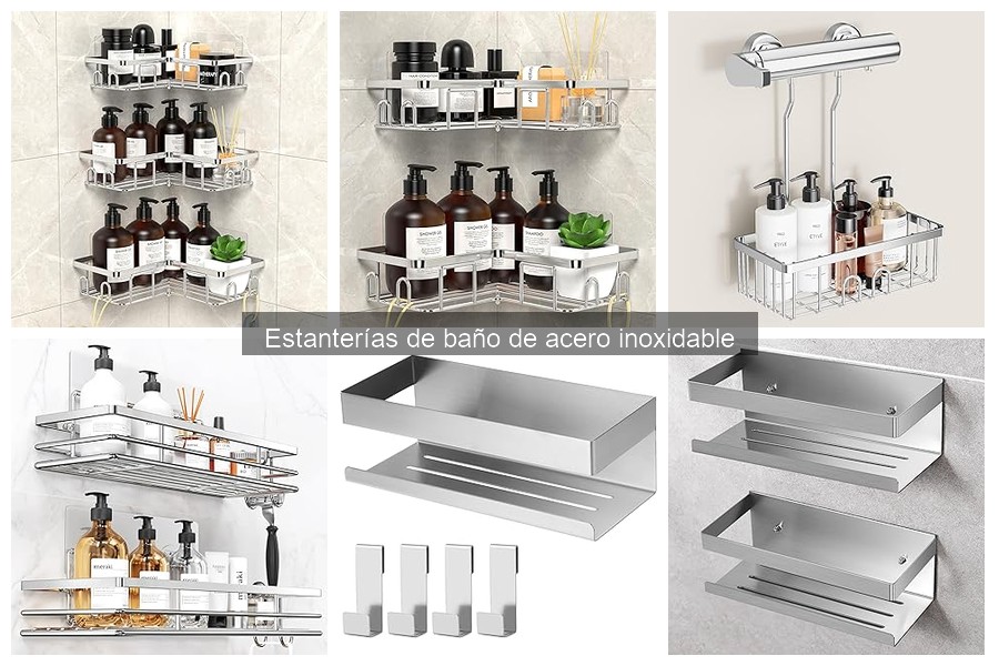 Estanterías de baño de acero inoxidable: Beneficios y características