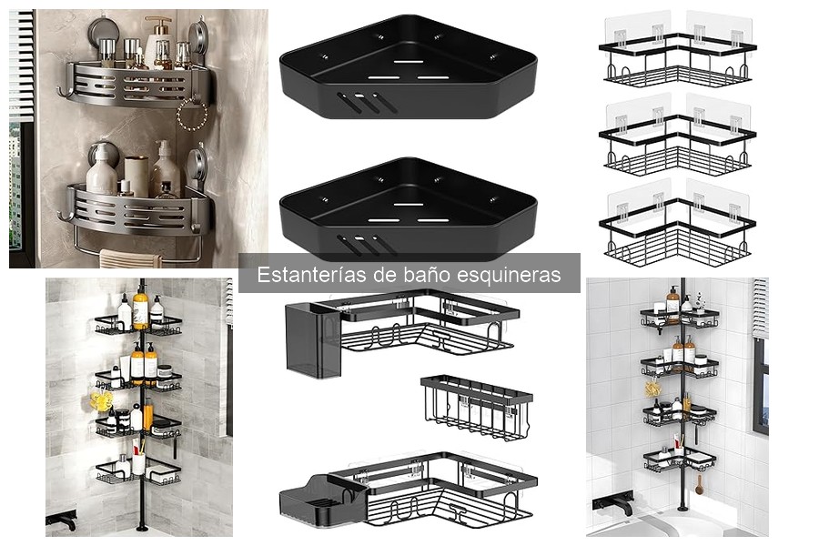 Estanterías Esquineras para Baño: Decoración y Estilo