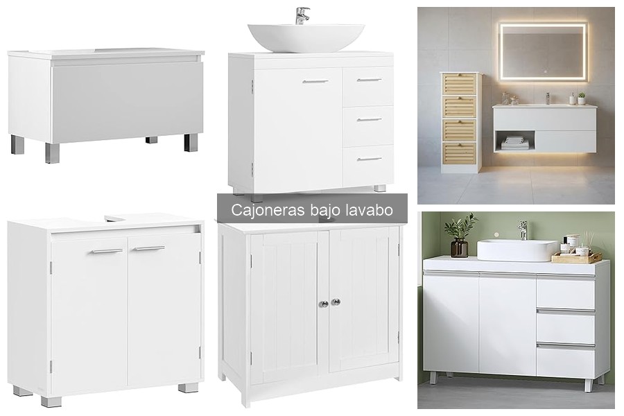 Estilos de Cajoneras Bajo Lavabo para Tu Baño Ideal