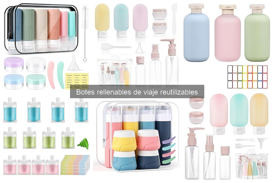 Evita fugas en botes rellenables: Soluciones efectivas