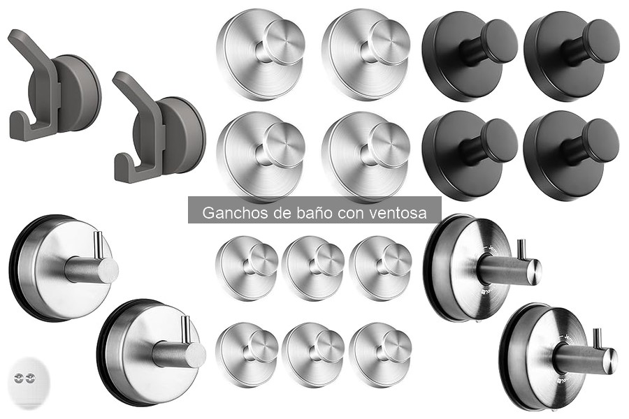 Ganchos de baño con ventosa: ¿Dañan las paredes?
