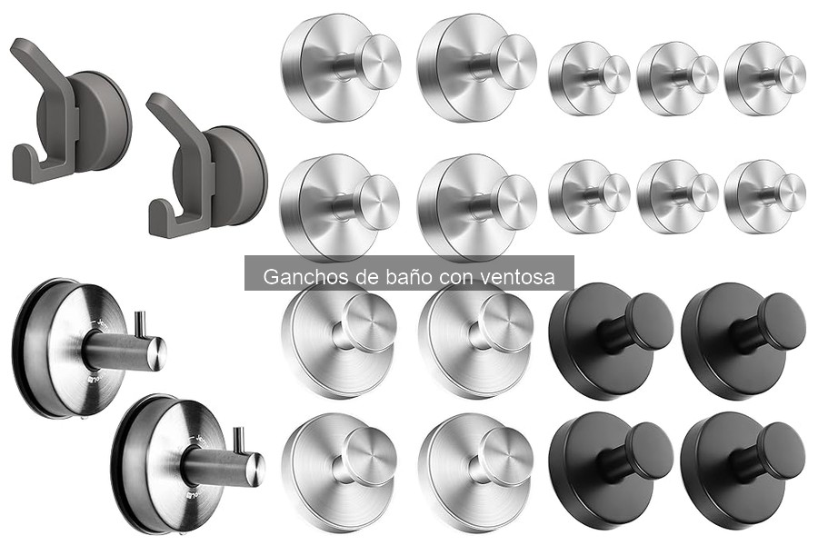 Ganchos de baño con ventosa: ¿Son aptos para exteriores?