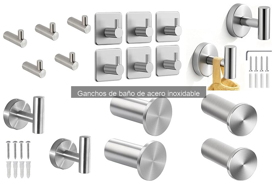 Ganchos de Baño de Acero Inoxidable: Características y Ventajas