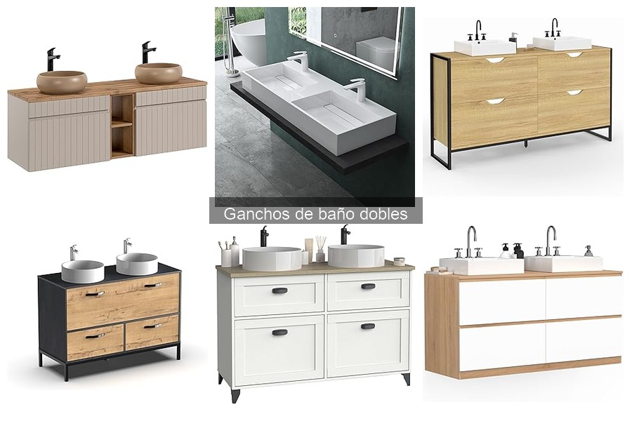 Ganchos de baño dobles: ¿Dónde comprarlos a buen precio?