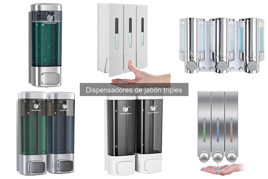 Guía básica sobre dispensadores de jabón triples