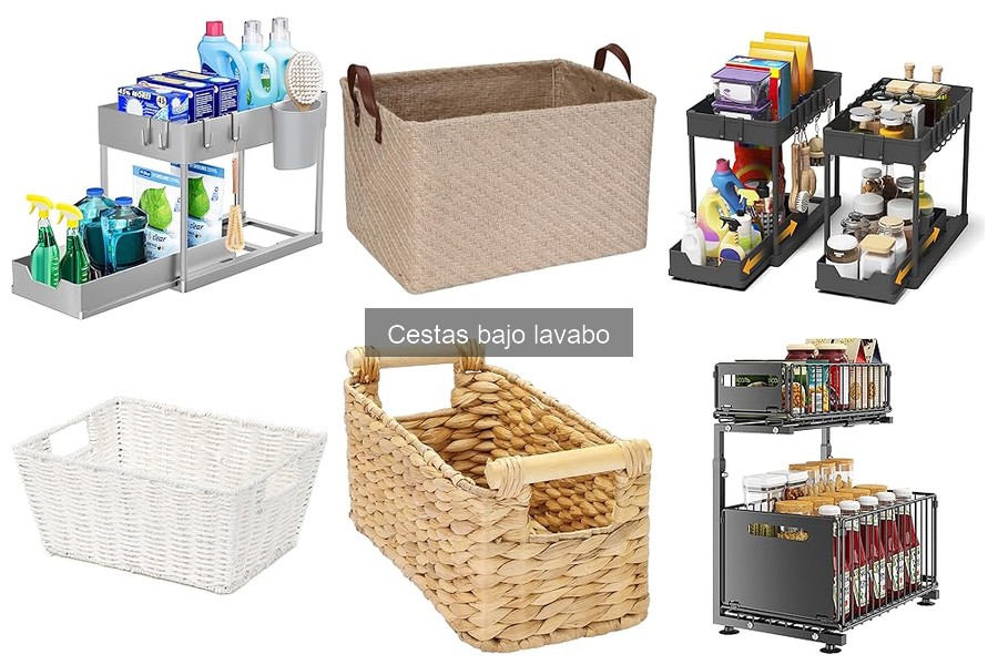 Guía de compra de cestas bajo lavabo para tu hogar