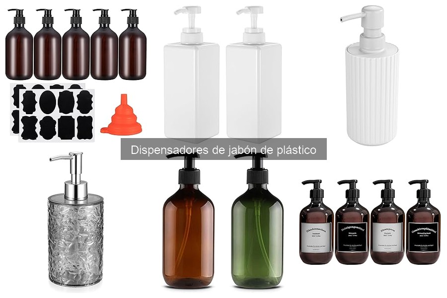 Guía de compra de dispensadores de jabón de plástico