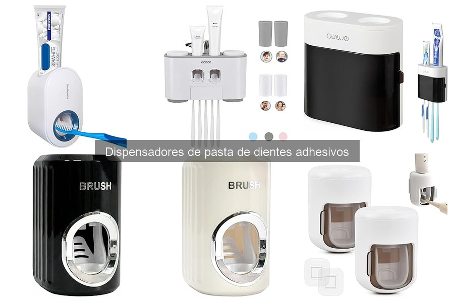 Guía de compra de dispensadores de pasta de dientes adhesivos