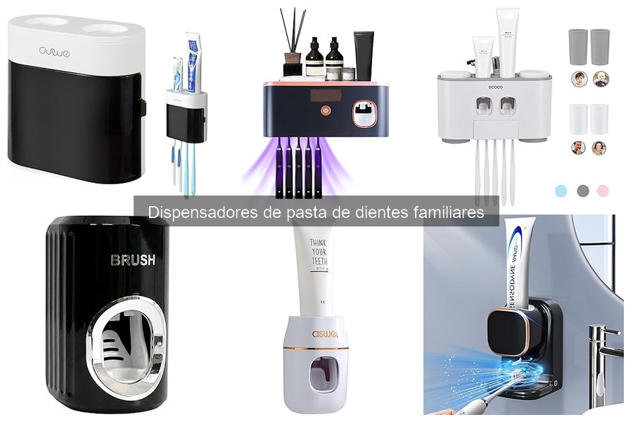 Guía de compra de dispensadores de pasta de dientes familiares