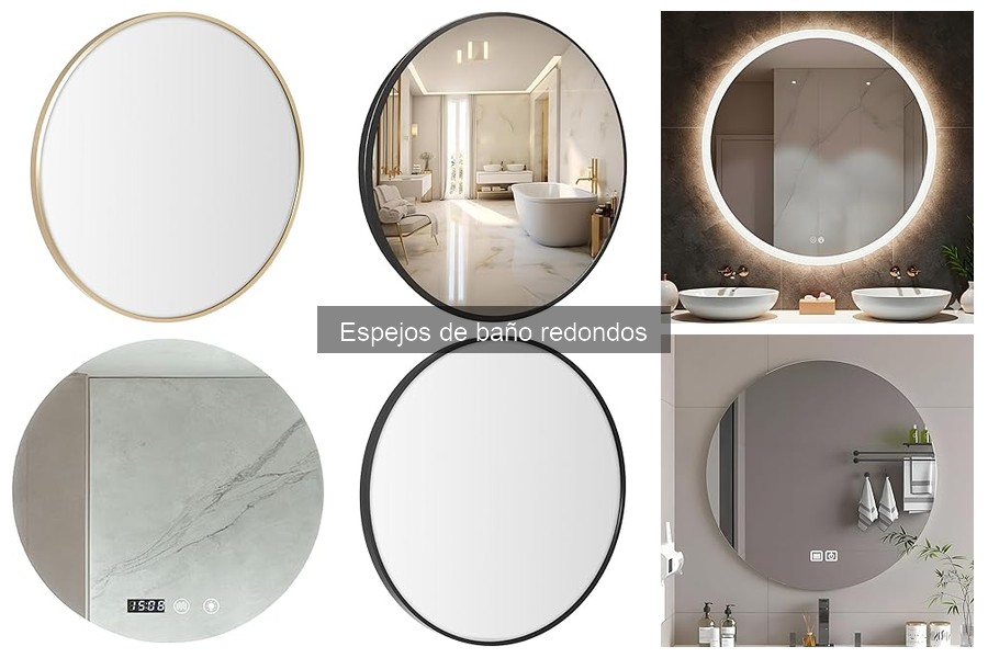 Guía de compra de espejos de baño redondos para tu hogar