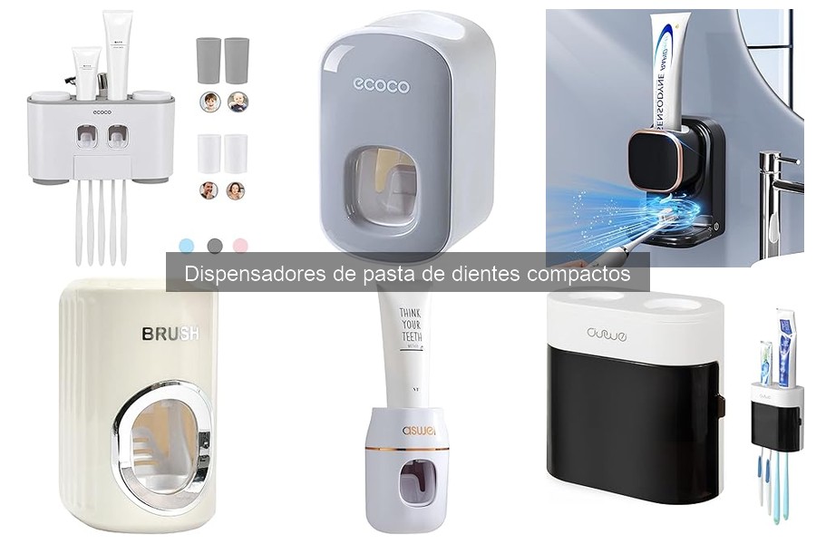 Guía de compra: dispensadores de pasta de dientes compactos