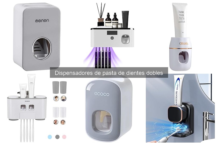 Guía de compra: Dispensadores de pasta de dientes dobles