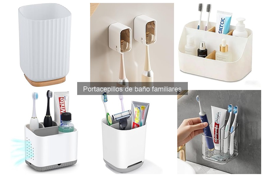 Guía de compra: Portacepillos de baño familiares