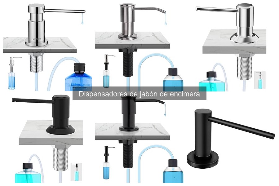 Guía para elegir el mejor dispensador de jabón de encimera