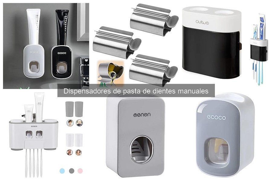 Guía para elegir el mejor dispensador de pasta de dientes manual