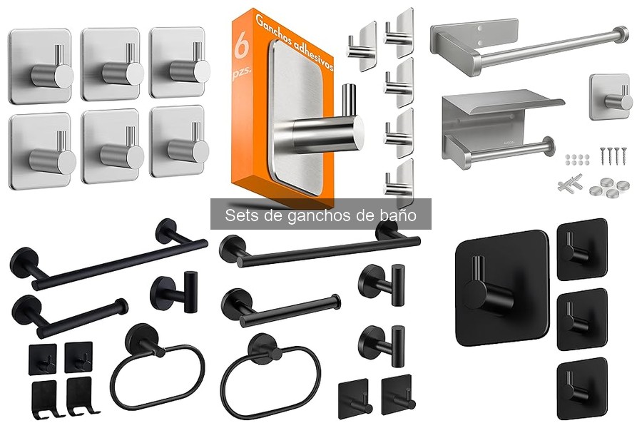 Guía para Elegir el Mejor Set de Ganchos de Baño