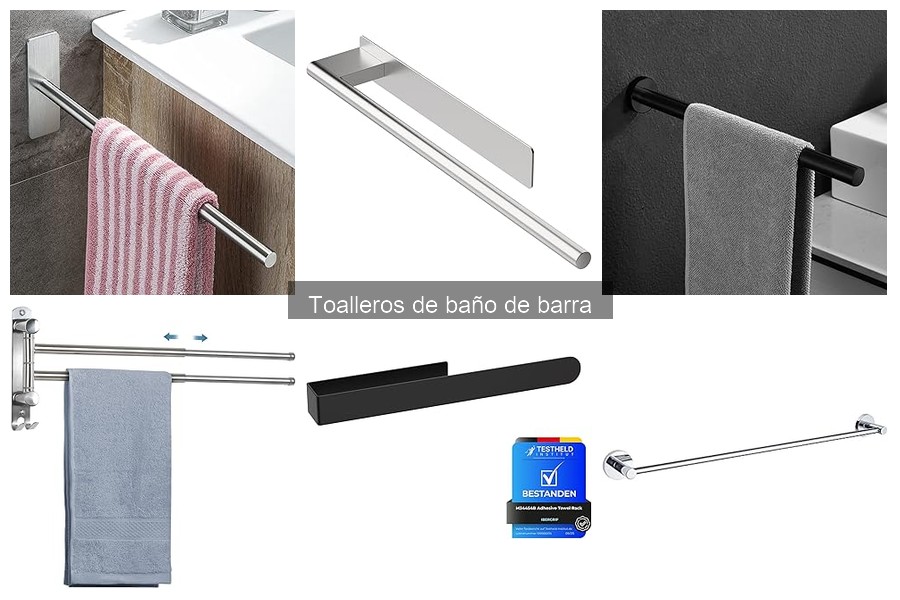 Guía para elegir el mejor toallero de barra para tu baño
