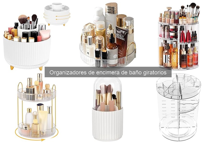 Guía para Elegir el Organizador de Encimera de Baño Giratorio
