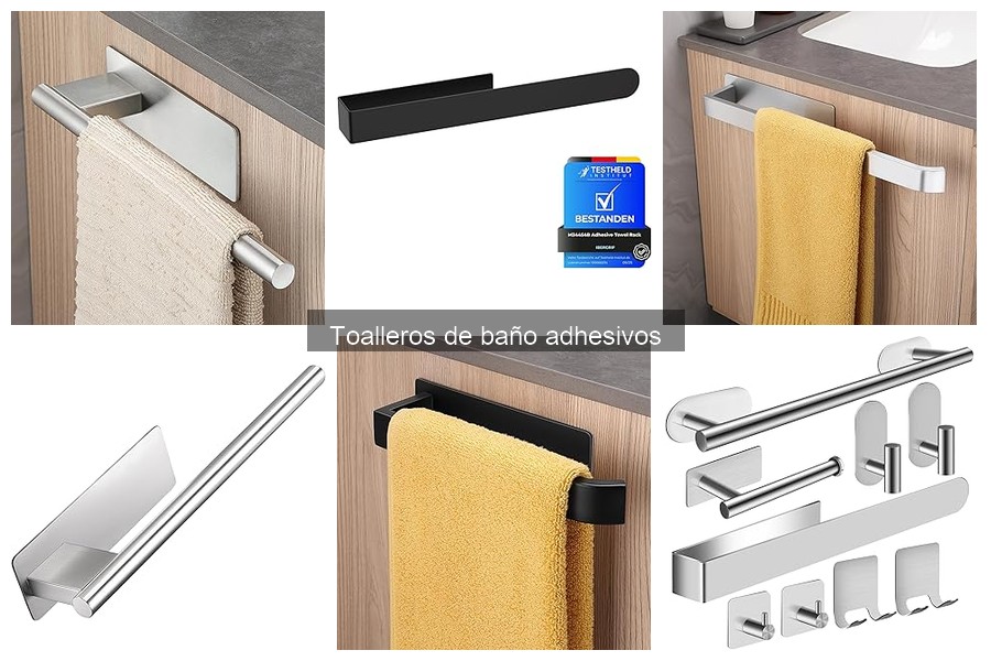 Guía para elegir el toallero adhesivo ideal para tu baño