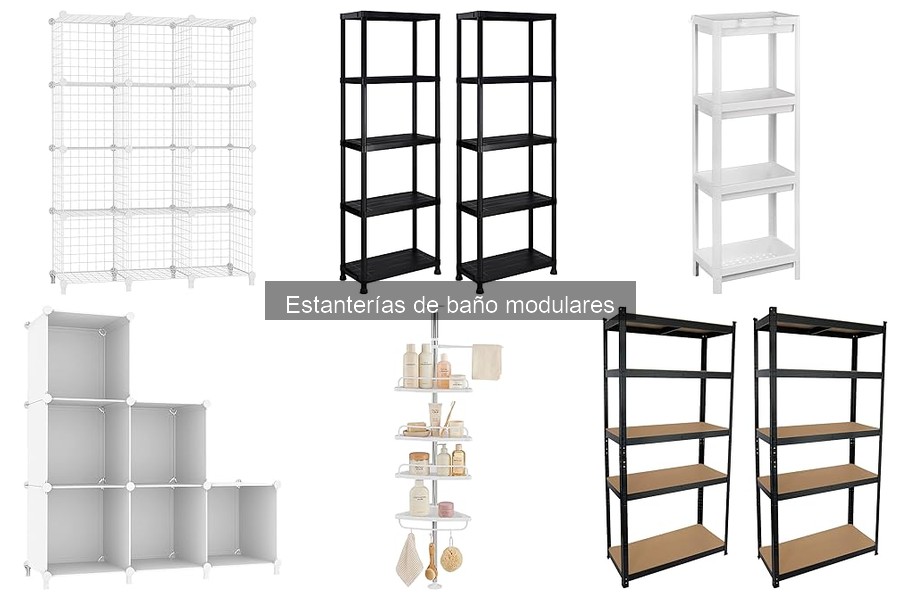 Guía para Elegir Estanterías de Baño Modulares Efectivas