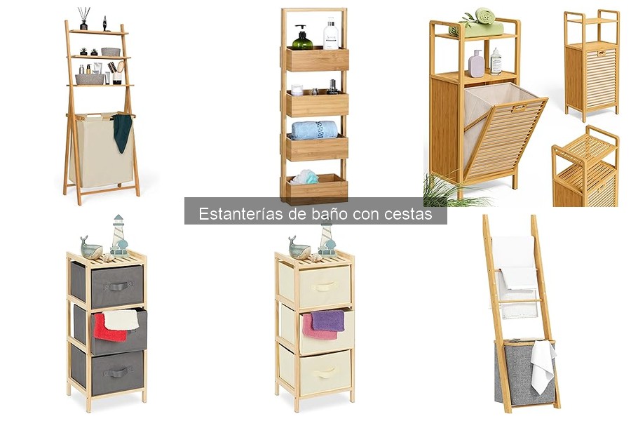 Guía para Elegir la Mejor Estantería de Baño con Cestas