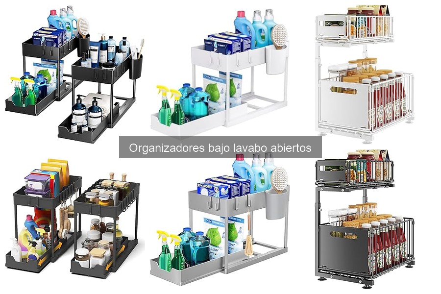 Guía para elegir organizadores bajo lavabo abiertos