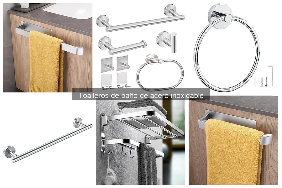 Guía para elegir toalleros de acero inoxidable perfectos
