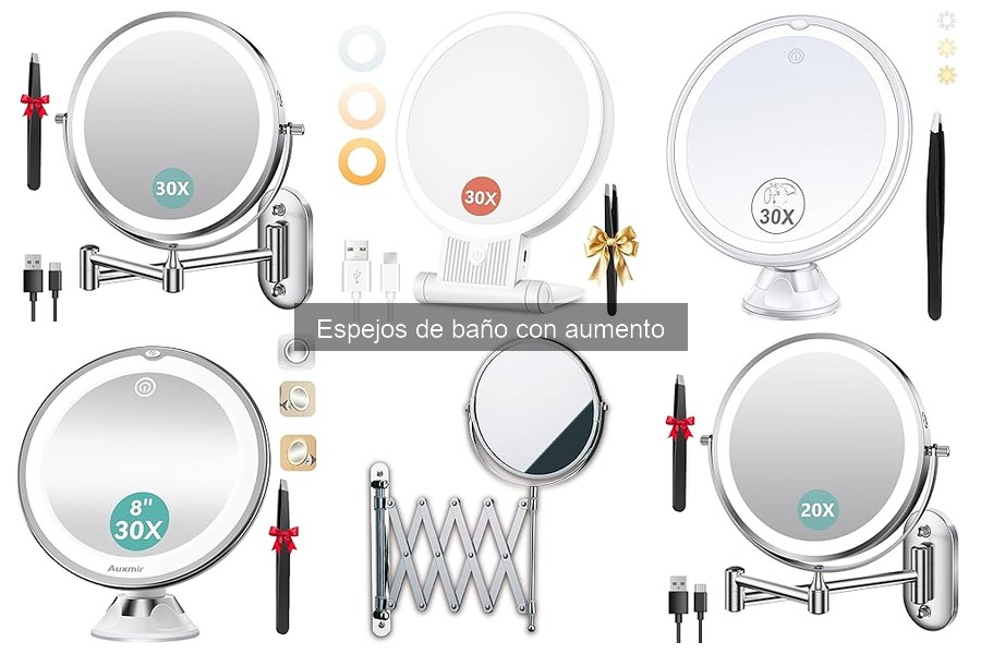 Guía para Elegir un Espejo de Baño con Aumento Ideal