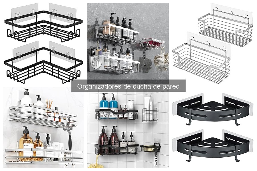 Guía para Elegir un Organizador de Ducha de Pared