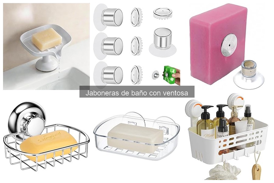 Guía para Elegir una Jabonera de Baño con Ventosa