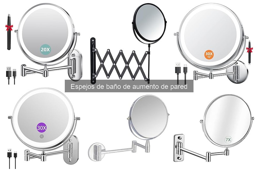 Guía para Instalar un Espejo de Aumento de Pared en Baño