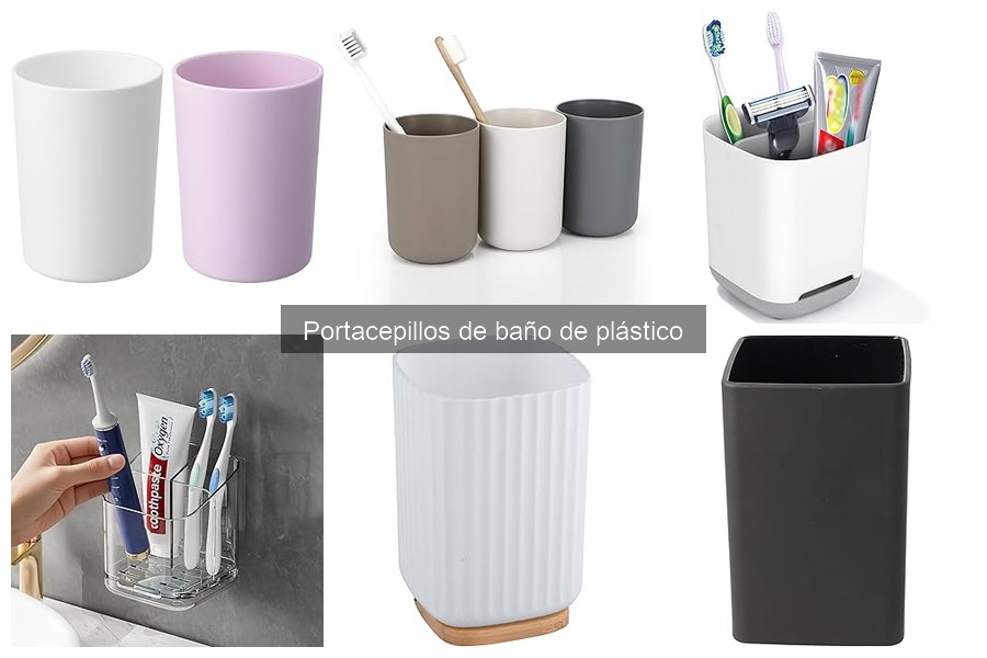 Historia y evolución de los portacepillos de baño de plástico