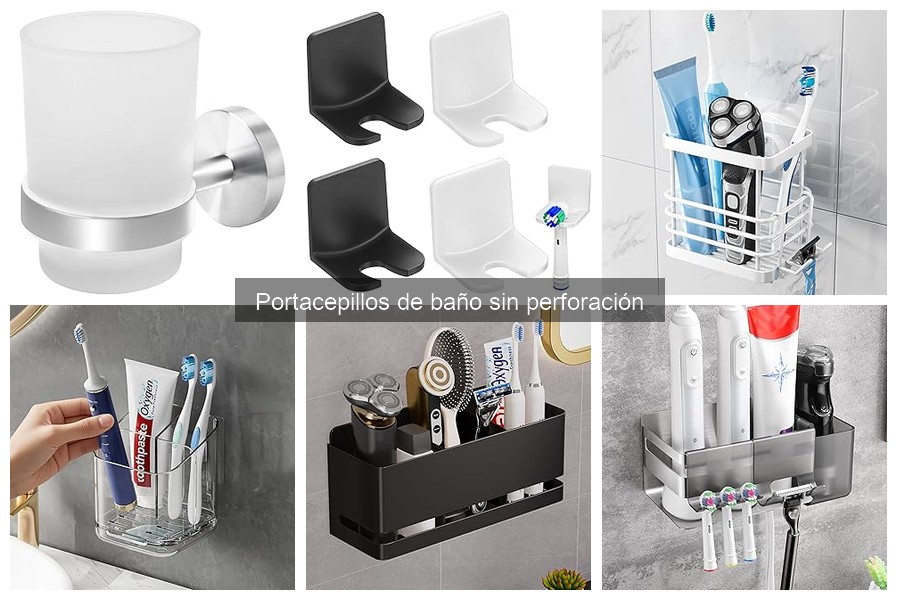 Ideas creativas para organizar cepillos de dientes en el baño