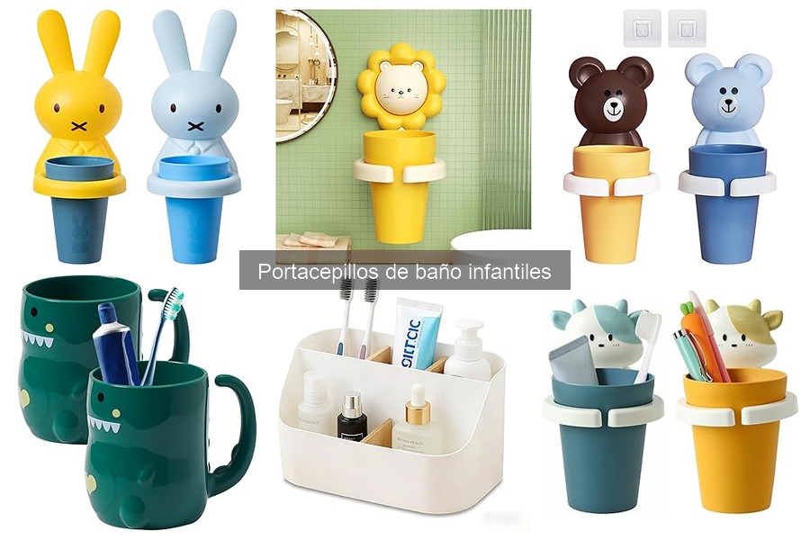 Ideas Creativas para Organizar Cepillos de Niños en el Baño