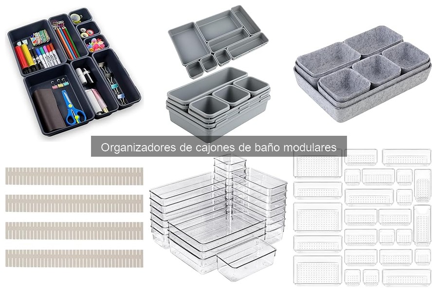 Ideas Creativas para Organizar el Baño con Cajones Modulares