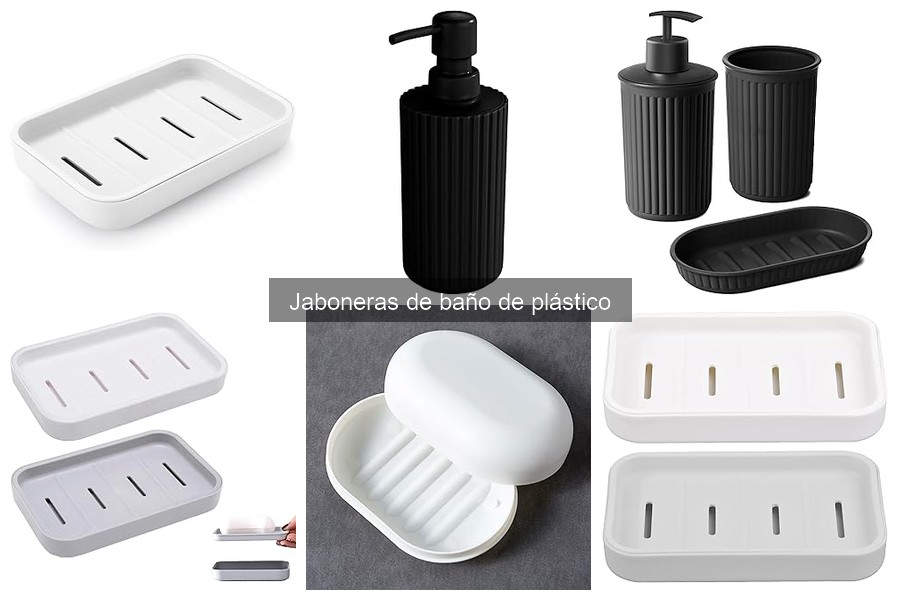 Ideas creativas para personalizar jaboneras de plástico