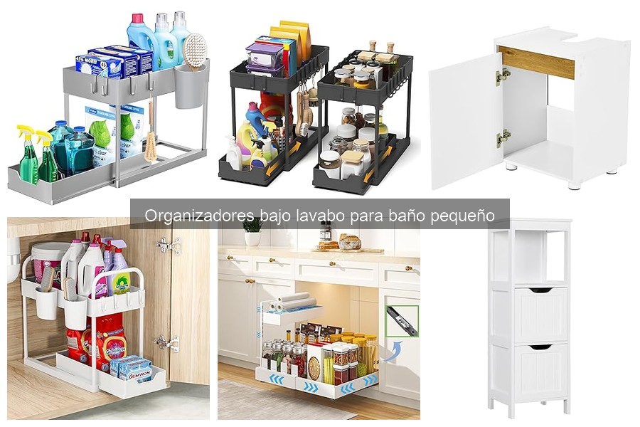 Ideas para Organizar el Espacio Bajo el Lavabo del Baño